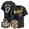 Men's Dodgers Fernando Valenzuela & 2024 World Series Patch Vapor Premier Limited Jersey V3 - All Stitched