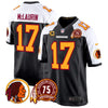 Men's Washington Redskins 75th Patch Throwback Game Jersey - All Stitched