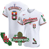 Men's Dodgers Mexico 2024 World Series Champions Vapor Premier Elite Jersey - All Stitched