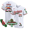 Men's Dodgers Mexico 2024 World Series Champions Vapor Premier Elite Jersey - All Stitched