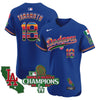 Men's Dodgers Mexico 2024 World Series Champions Vapor Premier Elite Jersey - All Stitched