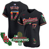 Men's Dodgers Mexico 2024 World Series Champions Vapor Premier Elite Jersey - All Stitched
