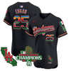 Men's Dodgers Mexico 2024 World Series Champions Vapor Premier Elite Jersey - All Stitched