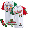 Men's Dodgers Mexico 2024 World Series Champions Vapor Premier Elite Jersey - All Stitched