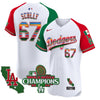 Men's Dodgers Mexico 2024 World Series Champions Vapor Premier Elite Jersey - All Stitched