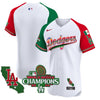 Men's Dodgers Mexico 2024 World Series Champions Vapor Premier Elite Jersey - All Stitched