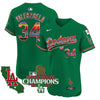 Men's Dodgers Mexico 2024 World Series Champions Vapor Premier Elite Jersey - All Stitched