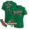 Men's Dodgers Mexico 2024 World Series Champions Vapor Premier Elite Jersey - All Stitched