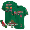 Men's Dodgers Mexico 2024 World Series Champions Vapor Premier Elite Jersey - All Stitched