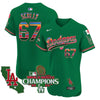 Men's Dodgers Mexico 2024 World Series Champions Vapor Premier Elite Jersey - All Stitched