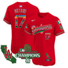 Men's Dodgers Mexico 2024 World Series Champions Vapor Premier Elite Jersey - All Stitched