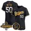 Men's Dodgers 2024 World Series Champions Patch Vapor Premier Elite Jersey V2 - All Stitched