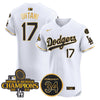Men's Dodgers 2024 World Series Champions Patch Vapor Premier Elite Jersey V2 - All Stitched