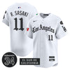 Men's Dodgers Mexico 2025 LA Gothic Style Patch Vapor Premier Limited Jersey - All Stitched