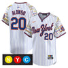 Men's New York Mets Subway Style Vapor Premier Limited Jersey - Stitched