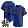 Men's New York Mets 2025 Jackie Robinson Patch Road Alternate Jersey – All Stitched