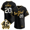 Men's New York Mets 2025 Jackie Robinson Patch Road Alternate Jersey – All Stitched