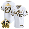 Men's New York Mets 2025 Jackie Robinson Patch Road Alternate Jersey – All Stitched