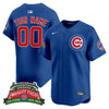 Chicago Cubs Wrigley Field Style Vapor Premier Limited Custom Jersey - All Stitched
