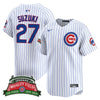 Men's Chicago Cubs Wrigley Field Style Vapor Premier Limited Jersey - All Stitched