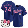 Unisex Dodgers 2025 Hello Kitty Vapor Premier Limited Jersey – All Stitched