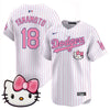 Unisex Dodgers 2025 Hello Kitty Vapor Premier Limited Jersey – All Stitched