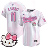 Unisex Dodgers 2025 Hello Kitty Vapor Premier Limited Jersey – All Stitched