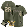 Men's Texas Rangers Armed Forces Day Vapor Premier Limited Jersey - All Stitched