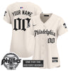 Phillies 'Retro Newspaper Edition' Vapor Premier Limited Custom Jersey - All Stitched