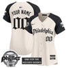 Phillies 'Retro Newspaper Edition' Vapor Premier Limited Custom Jersey - All Stitched