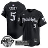 Men's Phillies 'Retro Newspaper Edition' Vapor Premier Limited Jersey - All Stitched