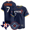 Men's Houston Astros 2025 City Connect Texas Patch Vapor Premier Limited Jersey - All Stitched
