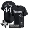 Men's Houston Astros 'Gothic Edition' Vapor Premier Limited Jersey V2 - All Stitched
