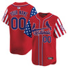 Custom Gender/ Name St. Louis Cardinals 2025 Independence Day Vapor Premier Limited Jersey V2 - All Stitched