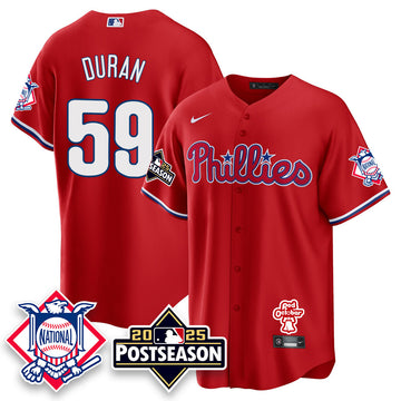Youth's Philadelphia Phillies 2025 Postseason Jersey - All Stitched