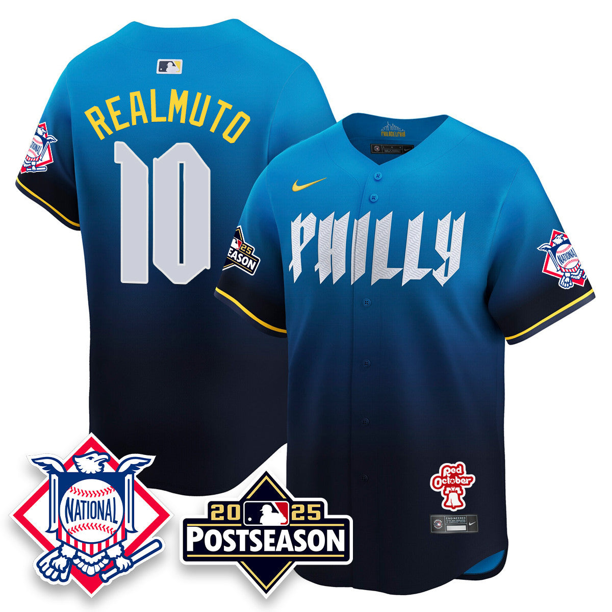 Women's Philadelphia Phillies 2025 Postseason Jersey - All Stitched