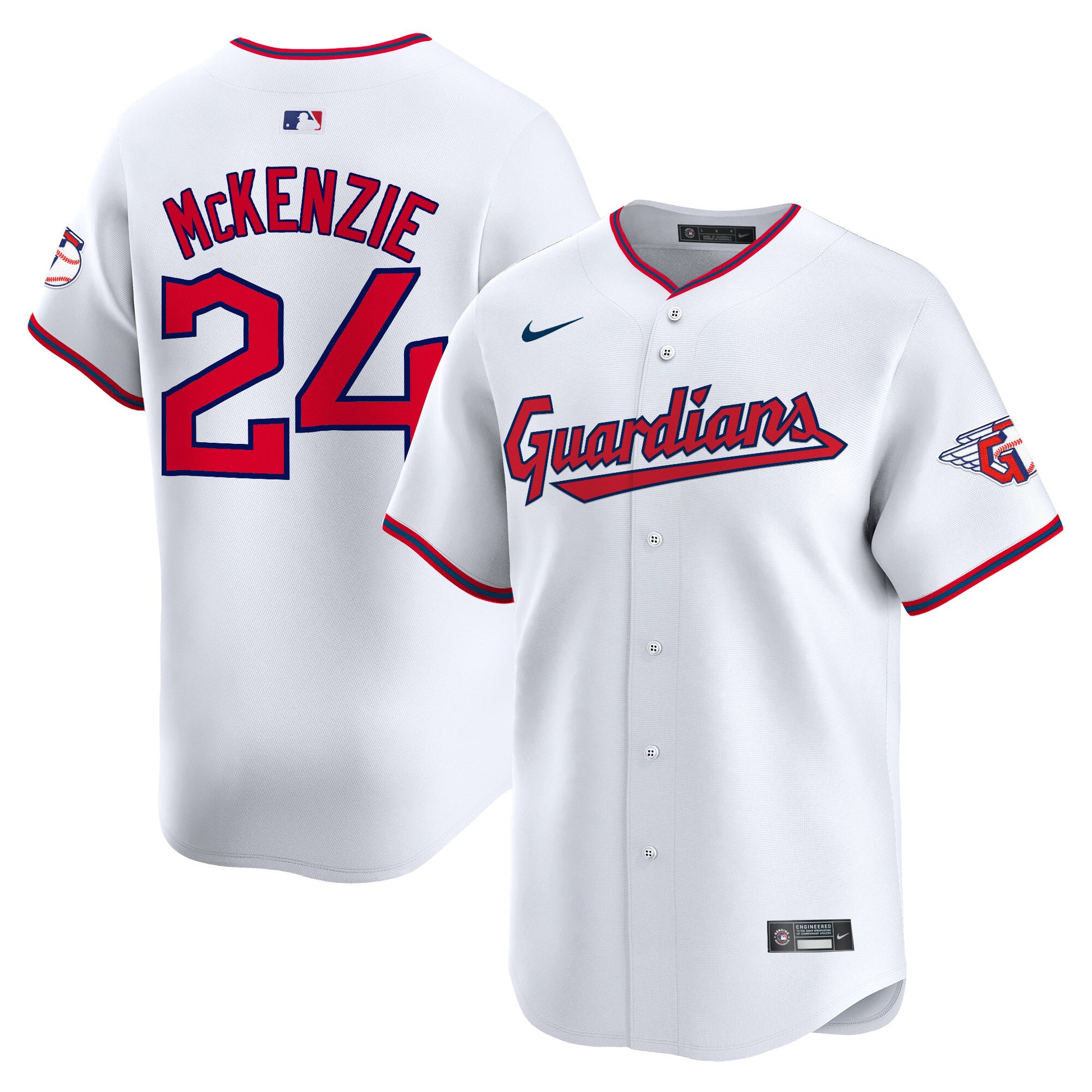 Men's Cleveland Guardians 2025 Vapor Premier Limited Jersey - All Stitched