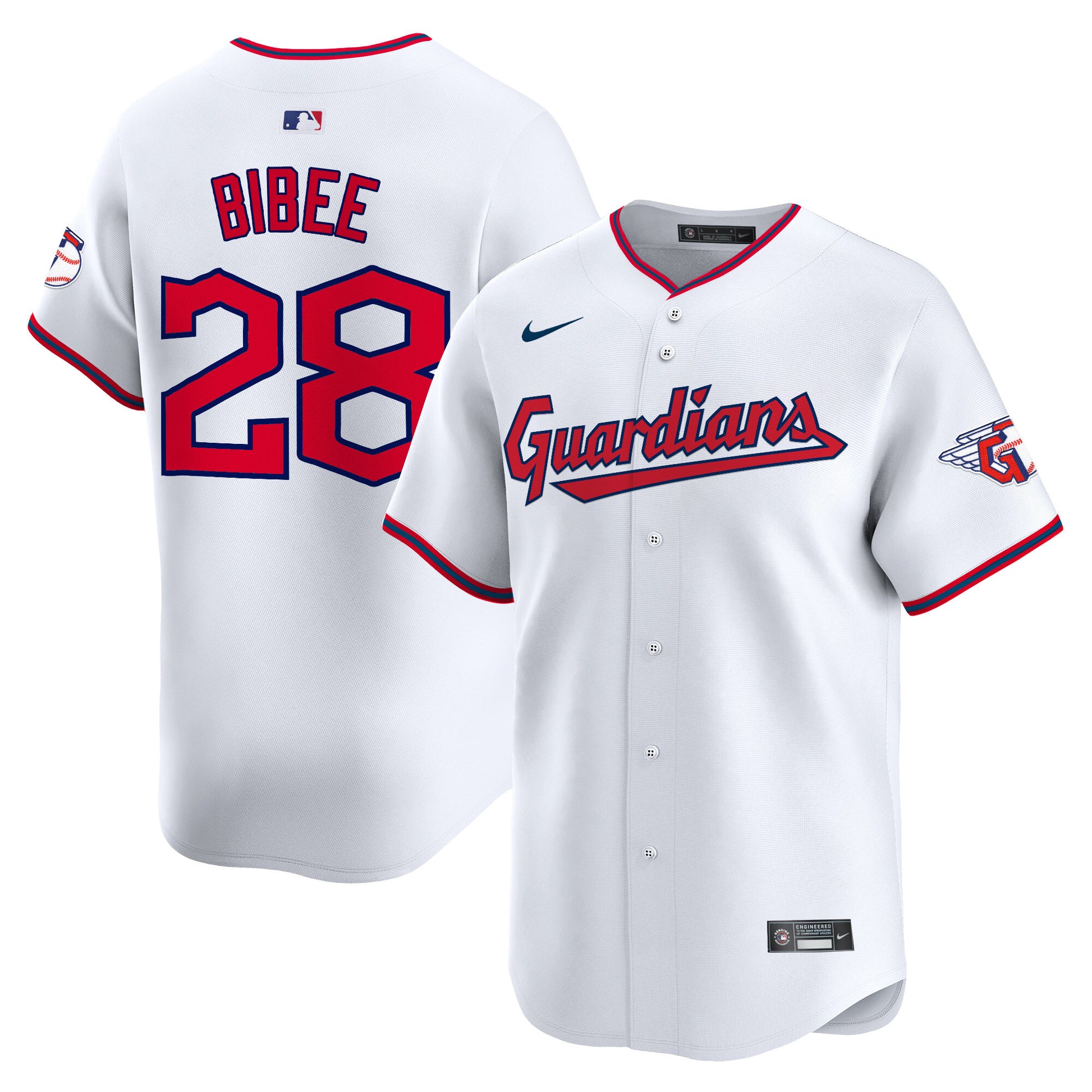 Men's Cleveland Guardians 2025 Vapor Premier Limited Jersey - All Stitched