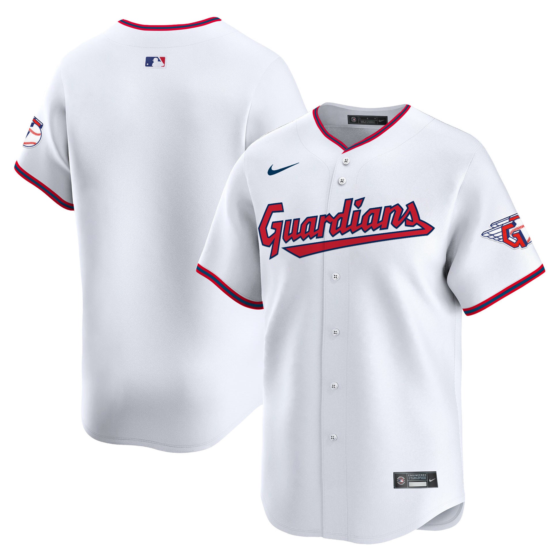 Men's Cleveland Guardians 2025 Vapor Premier Limited Jersey - All Stitched
