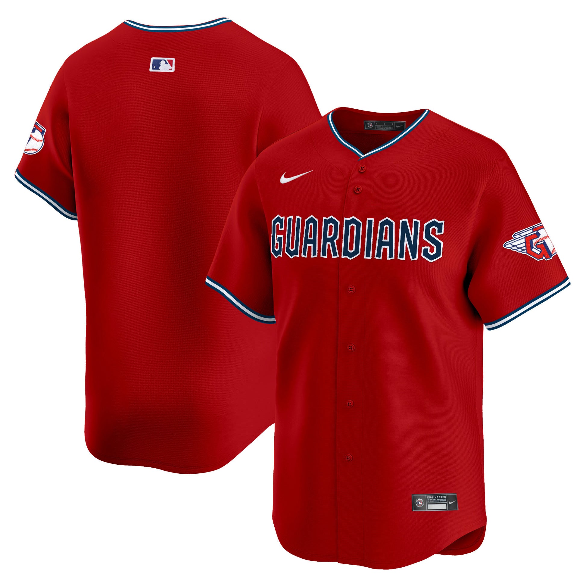 Men's Cleveland Guardians 2025 Vapor Premier Limited Jersey - All Stitched