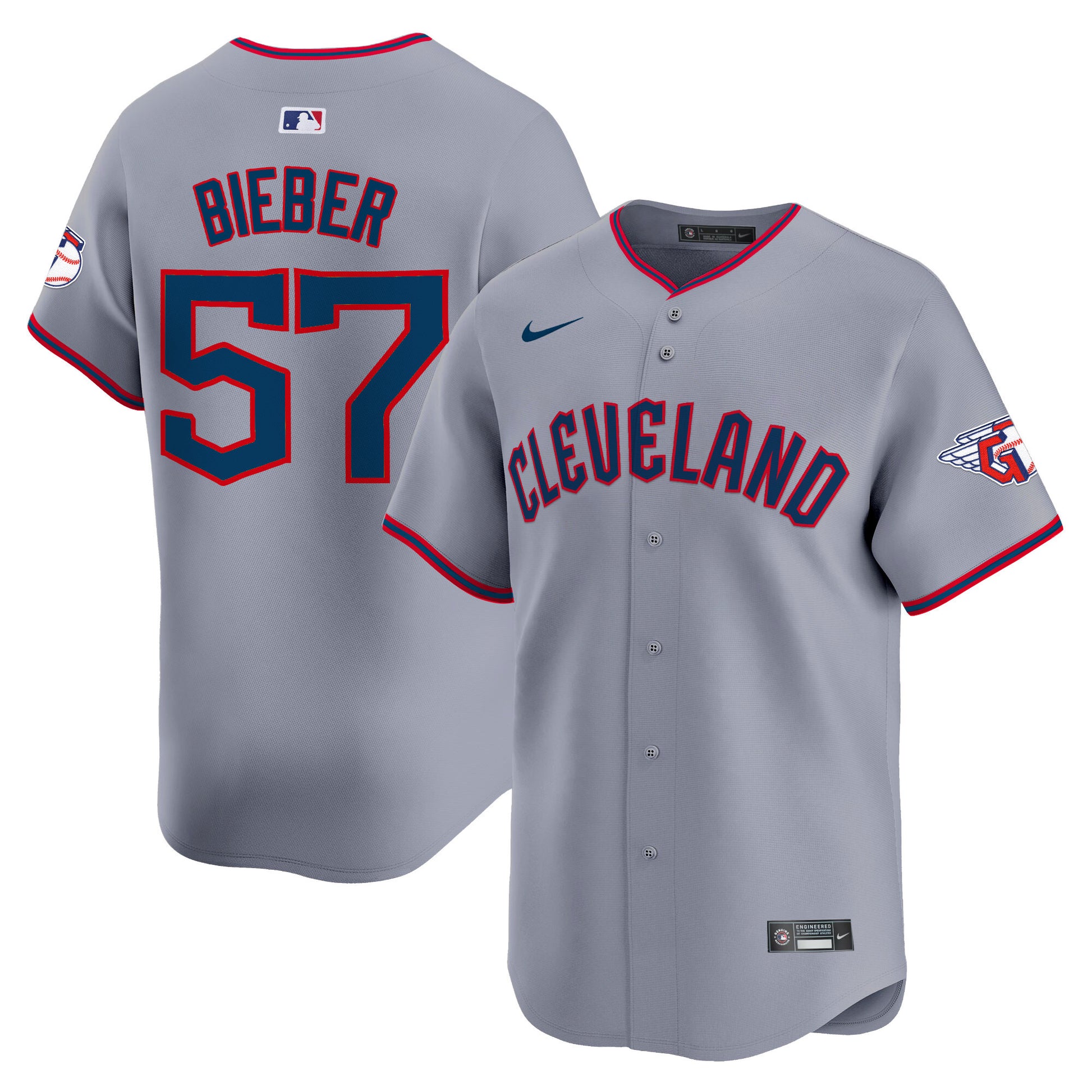 Men's Cleveland Guardians 2025 Vapor Premier Limited Jersey - All Stitched
