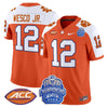 Men's Clemson Tigers 2024 ACC Championship Patch Vapor Limited Jersey - All Stitched