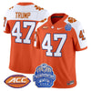 Men's Clemson Tigers 2024 ACC Championship Patch Vapor Limited Jersey - All Stitched