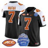 Men's Clemson Tigers 2024 ACC Championship Patch Vapor Limited Jersey - All Stitched