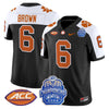 Men's Clemson Tigers 2024 ACC Championship Patch Vapor Limited Jersey - All Stitched