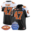 Men's Clemson Tigers 2024 ACC Championship Patch Vapor Limited Jersey - All Stitched