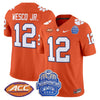 Men's Clemson Tigers 2024 ACC Championship Patch Vapor Limited Jersey - All Stitched