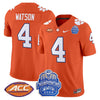 Men's Clemson Tigers 2024 ACC Championship Patch Vapor Limited Jersey - All Stitched
