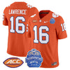Men's Clemson Tigers 2024 ACC Championship Patch Vapor Limited Jersey - All Stitched
