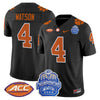 Men's Clemson Tigers 2024 ACC Championship Patch Vapor Limited Jersey - All Stitched